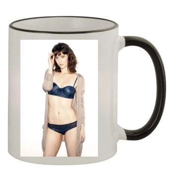 Mary Elizabeth Winstead 11oz Colored Rim & Handle Mug