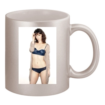 Mary Elizabeth Winstead 11oz Metallic Silver Mug