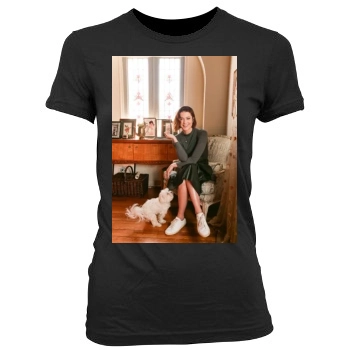 Mary Elizabeth Winstead Women's Junior Cut Crewneck T-Shirt