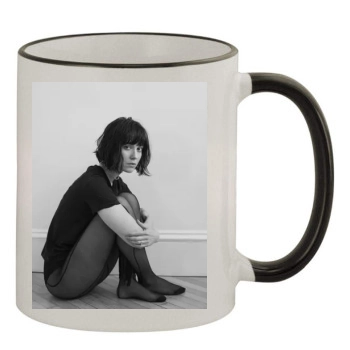 Mary Elizabeth Winstead 11oz Colored Rim & Handle Mug