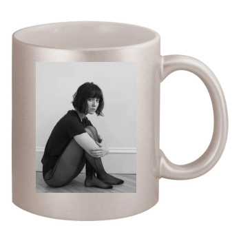 Mary Elizabeth Winstead 11oz Metallic Silver Mug