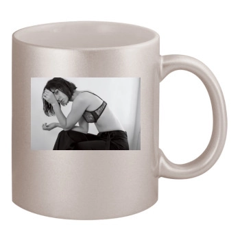 Mary Elizabeth Winstead 11oz Metallic Silver Mug