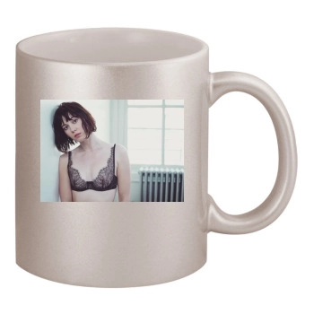 Mary Elizabeth Winstead 11oz Metallic Silver Mug