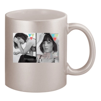 Mary Elizabeth Winstead 11oz Metallic Silver Mug