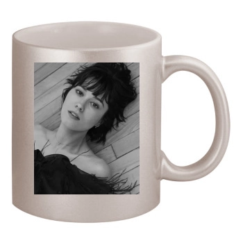 Mary Elizabeth Winstead 11oz Metallic Silver Mug