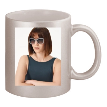 Mary Elizabeth Winstead 11oz Metallic Silver Mug