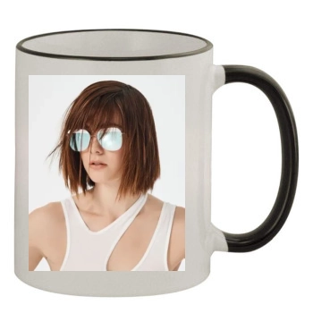 Mary Elizabeth Winstead 11oz Colored Rim & Handle Mug