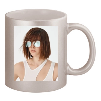 Mary Elizabeth Winstead 11oz Metallic Silver Mug