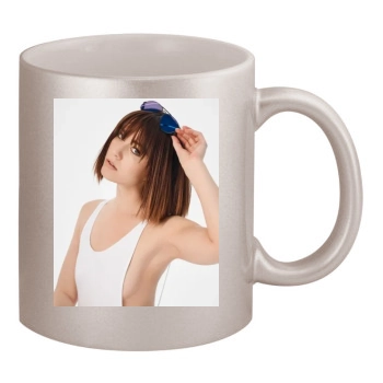 Mary Elizabeth Winstead 11oz Metallic Silver Mug