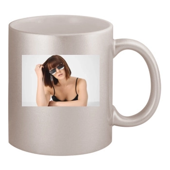 Mary Elizabeth Winstead 11oz Metallic Silver Mug