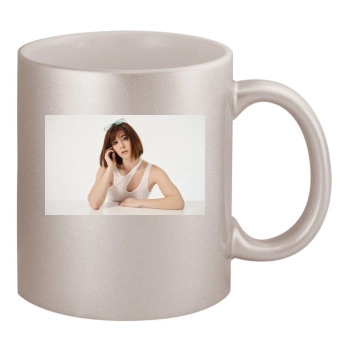 Mary Elizabeth Winstead 11oz Metallic Silver Mug