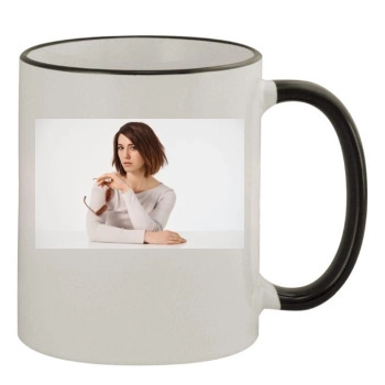 Mary Elizabeth Winstead 11oz Colored Rim & Handle Mug