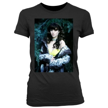 Mary Elizabeth Winstead Women's Junior Cut Crewneck T-Shirt