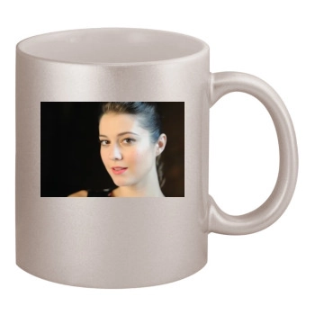 Mary Elizabeth Winstead 11oz Metallic Silver Mug