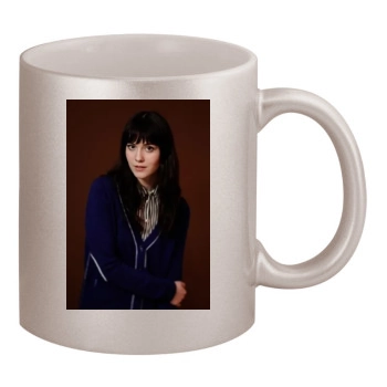 Mary Elizabeth Winstead 11oz Metallic Silver Mug