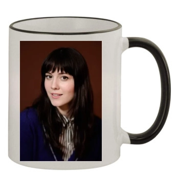 Mary Elizabeth Winstead 11oz Colored Rim & Handle Mug