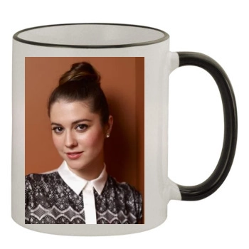 Mary Elizabeth Winstead 11oz Colored Rim & Handle Mug