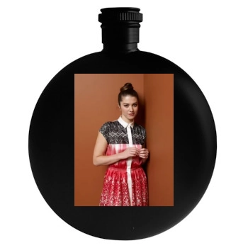 Mary Elizabeth Winstead Round Flask