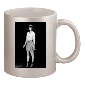 Mary Elizabeth Winstead 11oz Metallic Silver Mug