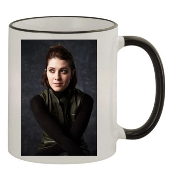 Mary Elizabeth Winstead 11oz Colored Rim & Handle Mug