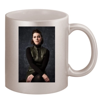 Mary Elizabeth Winstead 11oz Metallic Silver Mug