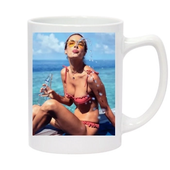 Alessandra Ambrosio 14oz White Statesman Mug