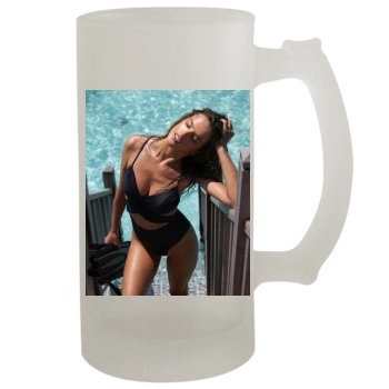 Alessandra Ambrosio 16oz Frosted Beer Stein