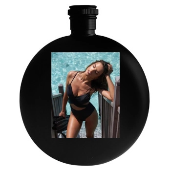 Alessandra Ambrosio Round Flask