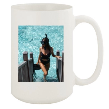 Alessandra Ambrosio 15oz White Mug