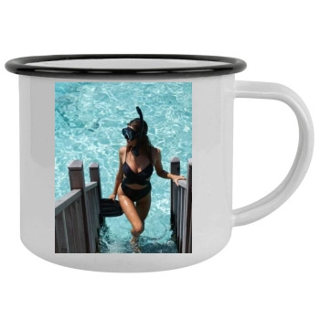 Alessandra Ambrosio Camping Mug