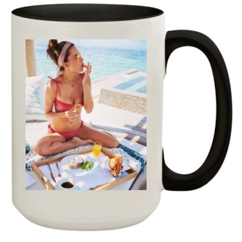 Alessandra Ambrosio 15oz Colored Inner & Handle Mug