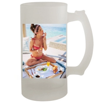 Alessandra Ambrosio 16oz Frosted Beer Stein