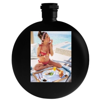 Alessandra Ambrosio Round Flask