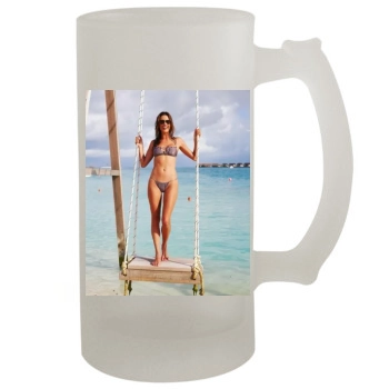 Alessandra Ambrosio 16oz Frosted Beer Stein