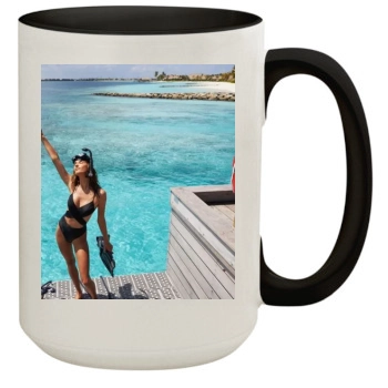 Alessandra Ambrosio 15oz Colored Inner & Handle Mug