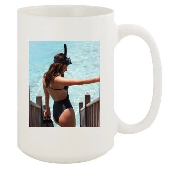 Alessandra Ambrosio 15oz White Mug