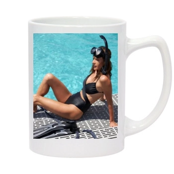 Alessandra Ambrosio 14oz White Statesman Mug