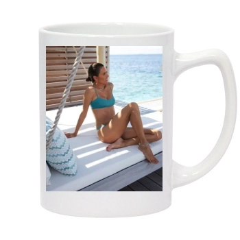 Alessandra Ambrosio 14oz White Statesman Mug