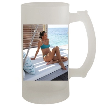 Alessandra Ambrosio 16oz Frosted Beer Stein