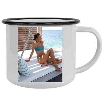 Alessandra Ambrosio Camping Mug