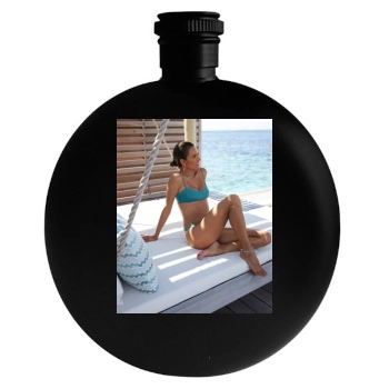 Alessandra Ambrosio Round Flask