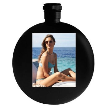 Alessandra Ambrosio Round Flask