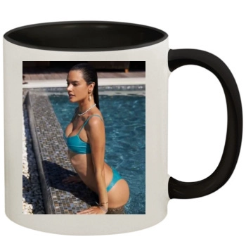 Alessandra Ambrosio 11oz Colored Inner & Handle Mug