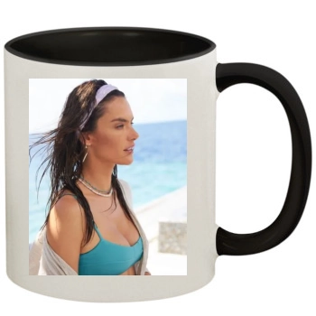 Alessandra Ambrosio 11oz Colored Inner & Handle Mug