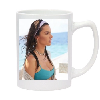 Alessandra Ambrosio 14oz White Statesman Mug