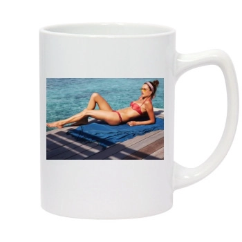 Alessandra Ambrosio 14oz White Statesman Mug