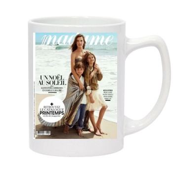 Alessandra Ambrosio 14oz White Statesman Mug