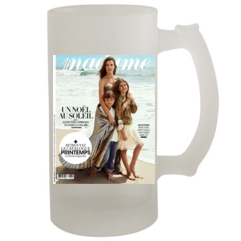 Alessandra Ambrosio 16oz Frosted Beer Stein