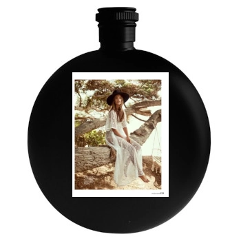 Alessandra Ambrosio Round Flask