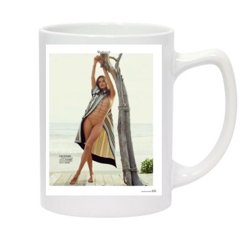 Alessandra Ambrosio 14oz White Statesman Mug